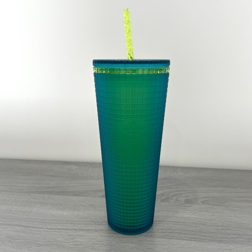 Starbucks 24oz Siren Blue & Green Tumbler